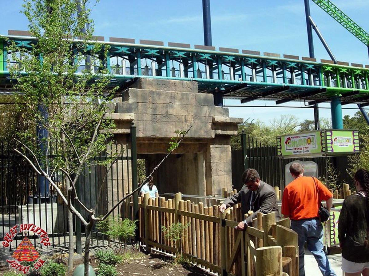 Kingda Ka Original Queue At Six Flags Great Adventure